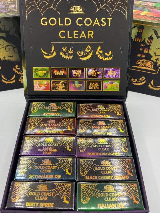 Gold Coast Clear Halloween Edition (100 COUNT)